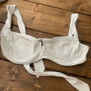 Lspace Camellia white top, size M